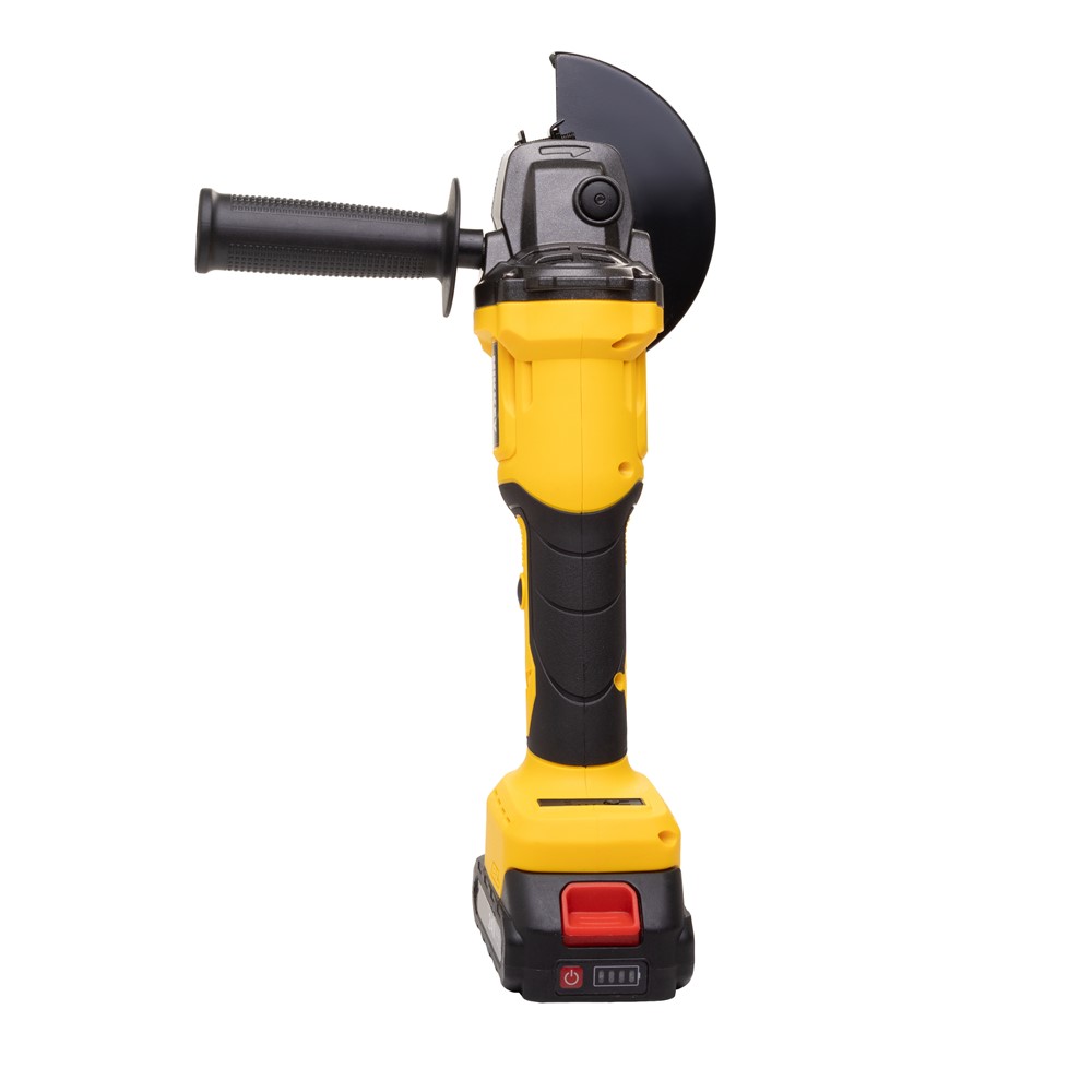 Угловая шлифовальная машина РЫСЬ Инструменты для дома AG-24 BL/A/2A (2Ah)